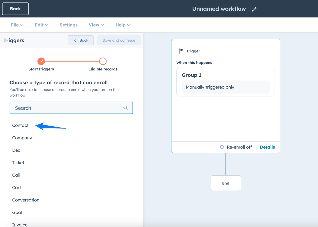 How to trigger LinkedIn Workflow?